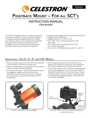 Sct'S - Celestron