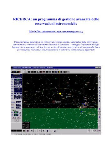 Ricerca - UAI - Sezione Strumentazione