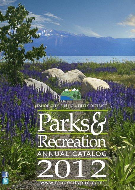 Parks & Recreation Annual Catalog - Tahoe City Public Utility District