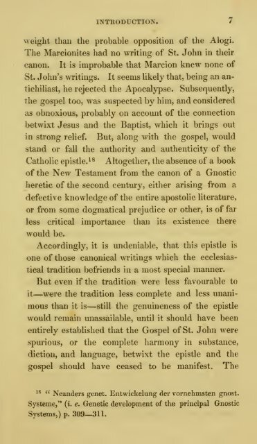 A commentary on the Epistles of St. John - The Preterist Archive
