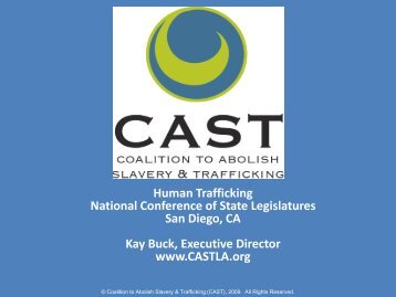 Coalition to Abolish Slavery & Trafficking - National Conference of ...