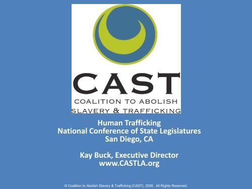 Coalition to Abolish Slavery & Trafficking - National Conference of ...