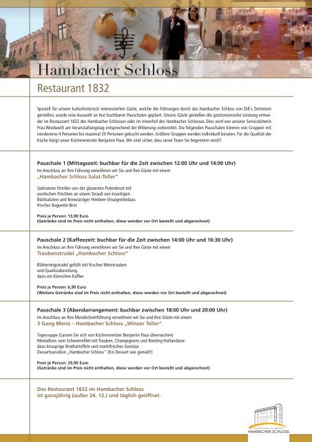 PDF_A4_Restaurant 1832.indd - Hambacher Schloss