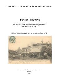 97 J. Fonds Thomas. Fours à chaux, tuileries - Archives ...