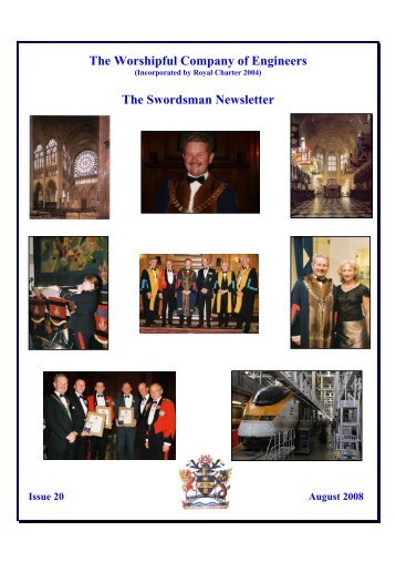 The Worshipful Company of Engineers The Swordsman Newsletter