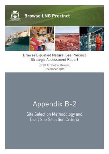 Appendix B-2 - Department of State Development - The Western ...