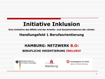 Initiative Inklusion / Berufsorientierung - Hamburger Arbeitsassistenz