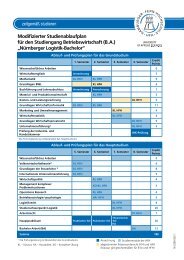 Studienablaufplan - Hamburger Fern-Hochschule