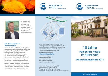 10 Jahre - Hamburger Hospiz im Helenenstift