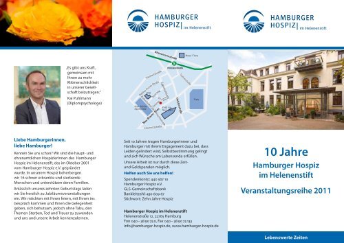 10 Jahre - Hamburger Hospiz im Helenenstift