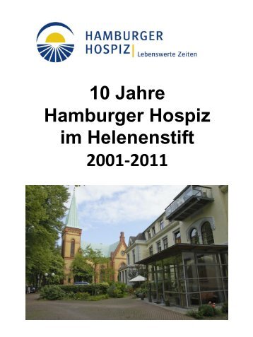 Festschrift 10 Jahre Hamburger Hospiz im Helenenstift