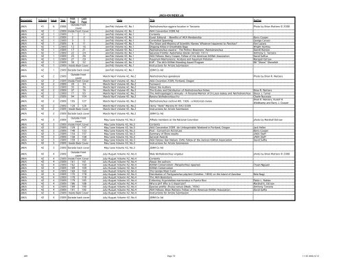 JAKA-KN INDEX - American Killifish Association