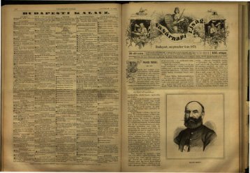 Vasárnapi Ujság 1874. 21. évf. 36. sz. szeptember - EPA