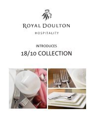 Stainless Steel Flatware PDF - Royal Doulton Hospitality