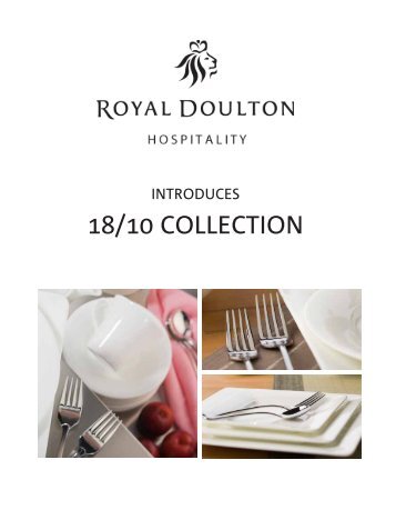 Stainless Steel Flatware PDF - Royal Doulton Hospitality