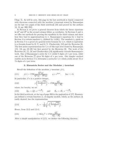 Eisenstein series and approximations to pi - Mathematics