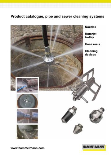 Product catalogue, pipe and sewer cleaning systems - Hammelmann