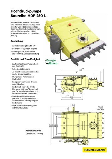 HDP 250L - Hammelmann