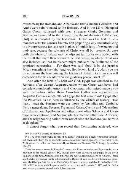 The Ecclesiastical History of Evagrius Scholasticus - Coptic ...