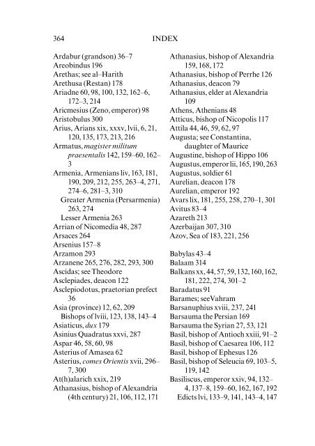 The Ecclesiastical History of Evagrius Scholasticus - Coptic ...