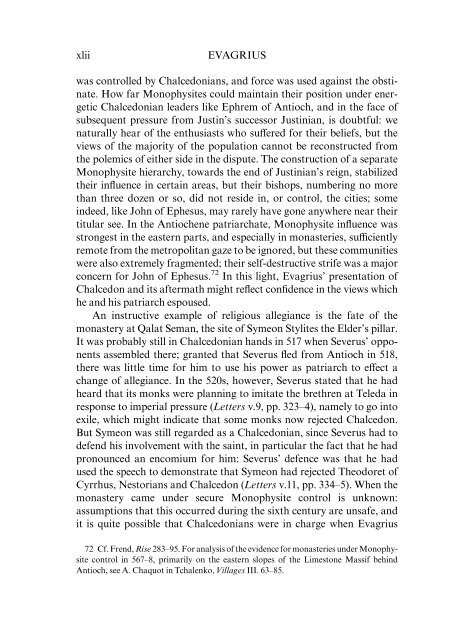 The Ecclesiastical History of Evagrius Scholasticus - Coptic ...