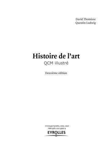 Histoire de l'art - Éditions Eyrolles