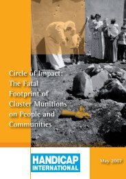 Circle of Impact - Handicap International