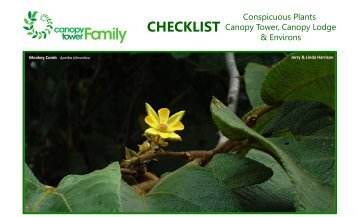 CHECKLIST - Canopy Tower