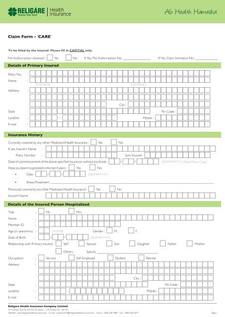 nextcare-claim-form-free-6-nextcare-reimbursement-forms-in-pdf