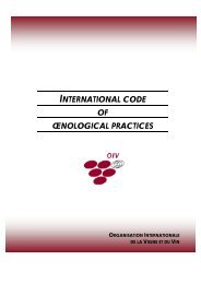 International Code of oenological Practices