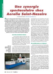 Une synergie spectaculaire chez Aerolia Saint-Nazaire