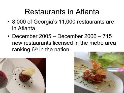 The Impact of the Hospitality & Tourism Industry on Atlanta