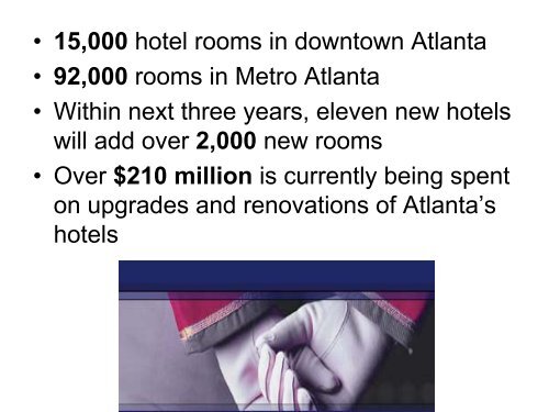 The Impact of the Hospitality & Tourism Industry on Atlanta