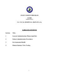 FLEET LISISON PROGRAM GUIDE U.S. NAVAL HOSPITAL ...