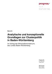 Analytische und konzeptionelle Grundlagen zur ... - RegioWIN