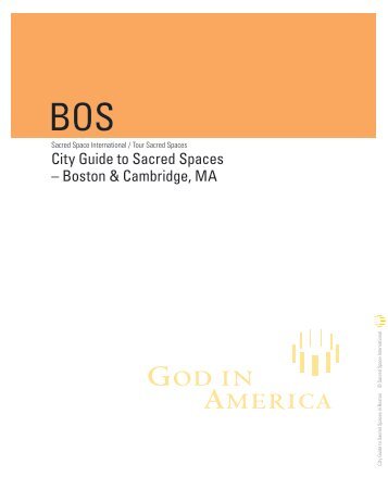 City Guide to Sacred Spaces – Boston & Cambridge, MA - PBS
