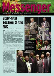 Sixty-first session of the NEC - Seventh-day Adventist Church in the ...
