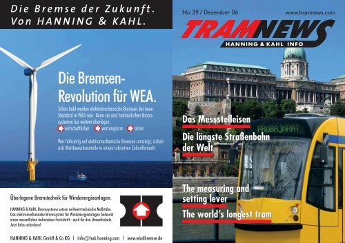 TramNews 39/06 - Hanning & Kahl