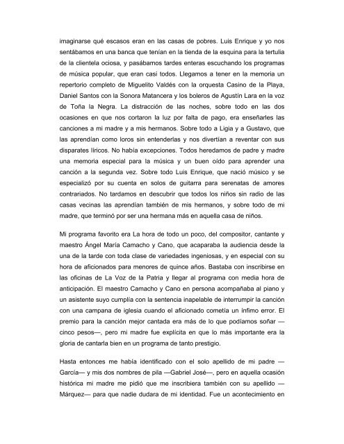 Gabriel García Márquez - Vivir para contarla.pdf - www.moreliain.com