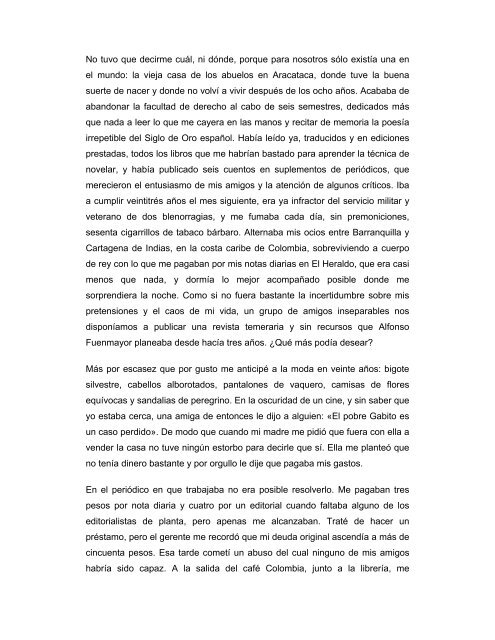 Gabriel García Márquez - Vivir para contarla.pdf - www.moreliain.com