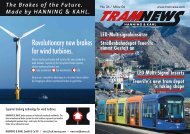 Revolutionary new brakes  for wind turbines. - Hanning & Kahl