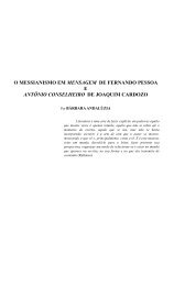 o messianismo em mensagem de fernando pessoa e ... - Moisés Neto