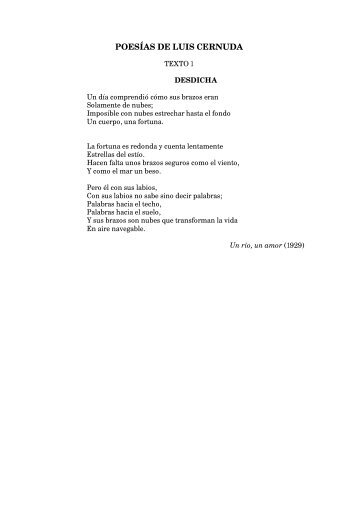 POESÍAS DE LUIS CERNUDA - urbinavolant