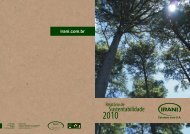 Relatório de Sustentabilidade 2010 - Celulose Irani