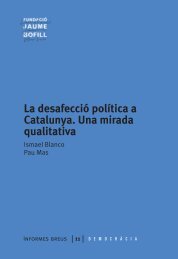 La desafecció política a Catalunya. Una mirada qualitativa