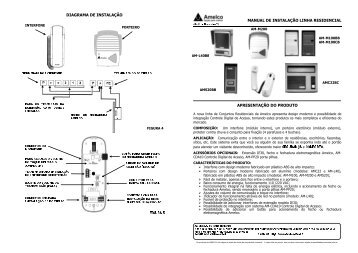 Os produtos da AMELCO são objeto de tutela