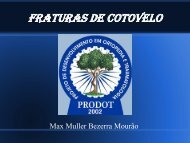 Fraturas de Cotovelo - Prodot