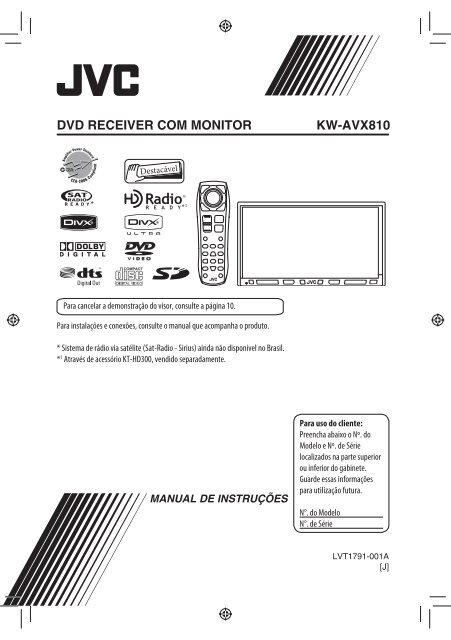 manual de instruções (pdf:4415kb) - JVC