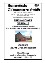 Hanseatische Auktionatoren GmbH