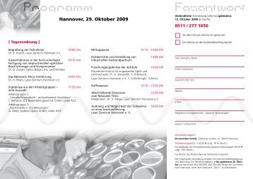 PhotonicNet Seminar - HansePhotonik e.V.